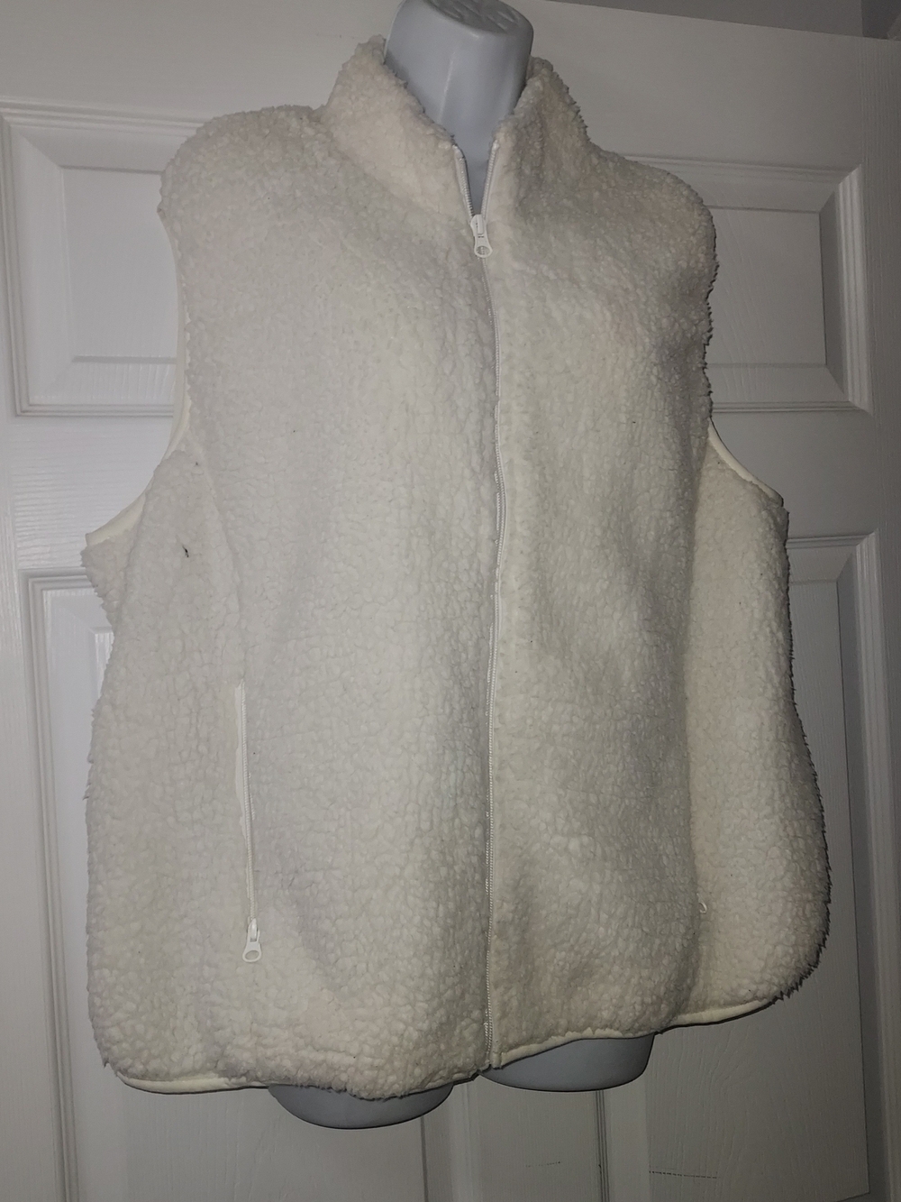 True Craft Cream Sherpa Lined Jacket Insert